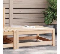 vidaXL Garden Footstool 70x70x30 cm Solid Wood Pine