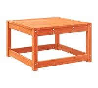 vidaXL Garden Footstool Outdoor Ottoman Footrest Wax Brown Solid Wood Pine