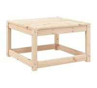 vidaXL Garden Footstool Outdoor Ottoman Garden Stool Footrest Solid Wood Pine