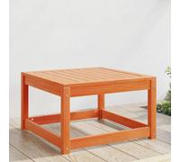 vidaXL Garden Footstool Wax Brown Solid Wood Pine