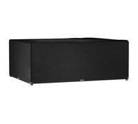 vidaXL Garden Furniture Cover 16 Eyelets 278x204x105 cm Rectangular, Black