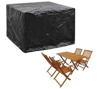 vidaXL Garden Furniture Cover 8 Eyelets 122x112x98cm Table Protector Patio