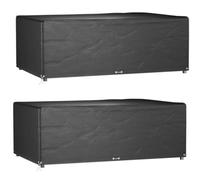 Vidaxl Garden Furniture Covers 2 Pcs 12 Eyelets 213X132X75 Cm Rectangular Garden Furniture Covers