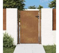 vidaXL Garden Gate 100x125 cm Corten Steel