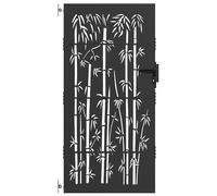vidaXL Garden Gate - A Beautiful Gate For Your Patio, Ideal For Giving A Modern Touch To Your Entrance And Keep Your Passage In Order