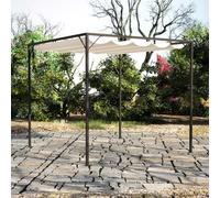vidaXL Garden Gazebo with Retractable Roof Canopy