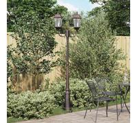 vidaXL Garden Light Bronze 68 x 20 x 235 cm Aluminium and Glass