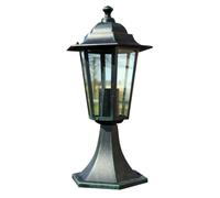 vidaXL Garden Light Dark Green/Black Aluminium