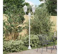 vidaXL Garden Light White 68 x 20 x 235 cm Aluminium and Glass