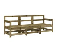vidaXL Garden Lounge Set 3 Piece, Outdoor Lounge Set for Patio Balcony, Sofa Set