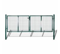 Vidaxl Garden Mesh Gate Fence Door Wall Grille 300X75 Cm