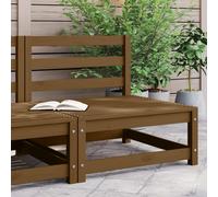 vidaXL Garden Middle Sofa Honey Brown Solid Wood Pine