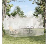 vidaXL Garden Mosquito Net 156 Mesh White 4 x 4 x 2.5 m Polyester