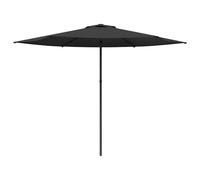 vidaXL Garden Parasol 300 x 300 cm Polyester Rectangular Anthracite