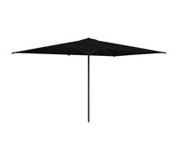vidaXL Garden Parasol 300 x 300 cm Polyester Rectangular Black