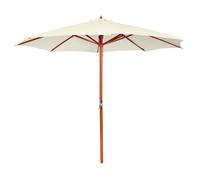 vidaXL Garden Parasol 300x258 cm Sand White