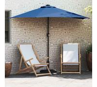 vidaXL Garden Parasol Azurblau 294 x 150 x 224 cm Fabric