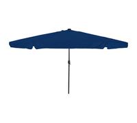 vidaXL Garden Parasol Azurblau 395 x 395 x 245 cm Polyester