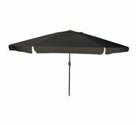 vidaXL Garden Parasol Black 395 x 395 x 245 cm Polyester and Steel