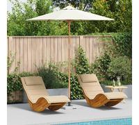 Garden Parasol Bamboo Outdoor Shade Patio Umbrella Summer Shade vidaXL