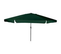 vidaXL Garden Parasol Green and Black 395 x 395 x 245 cm