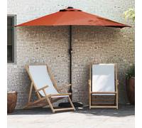 vidaXL Garden Parasol Terracotta 294 x 150 x 224 cm Fabric
