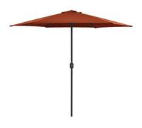 Outdoor Parasol with Aluminium Pole Umbrella Sunshades Sun Shelter vidaXL