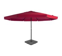 Garden Parasol with Portable Base Red