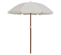 vidaXL Garden Parasol with Steel Pole 180 cm Sand
