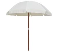 Parasol with Steel Pole Outdoor Umbrella Sunshade Garden Sun Shelter vidaXL