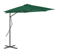 Outdoor Parasol with Steel Pole Umbrella Garden Sunshade Sun Shelter vidaXL