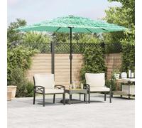 Garden Parasol with Steel Pole Outdoor Umbrella Balcony Sun Parasol vidaXL