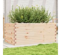 vidaXL Garden Planter 110x60x45.5 cm Solid Wood Pine NEW