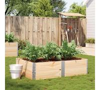 vidaXL Garden Planter 150x100 cm Solid Wood Pine