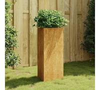 vidaXL Garden Planter 40x34.5x75 cm Corten Steel