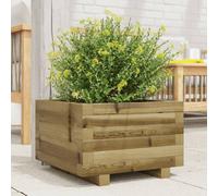 vidaXL Garden Planter Outdoor Flower Pot Planter Pot Impregnated Wood Pine