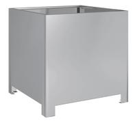vidaXL Garden Planter 40x40x40 cm - Galvanised Steel