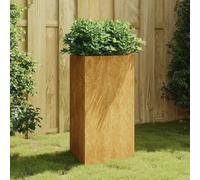 (50 x 43 x 75 cm) vidaXL Garden Planter Raised Bed Outdoor Flower Box Flower Pot Corten Steel