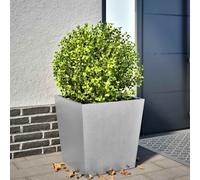 vidaXL Garden Planter 50x50x50 cm Galvanised Steel
