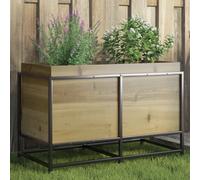 vidaXL Garden Planter 80x40x50 cm Impregnated Wood Pine