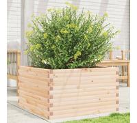 vidaXL Garden Planter 80x80x45.5 cm Solid Wood Pine