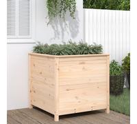 vidaXL Garden Planter 82.5x82.5x78 cm Solid Wood Pine