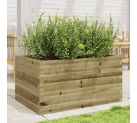 vidaXL Garden Planter 90x60x45.5 cm Impregnated Wood Pine, Brown