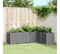 Garden Planter Outdoor Flower Pot Patio Herb Planter Pot Flower Box PP vidaXL