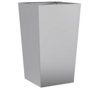 vidaXL Garden Planter Outdoor Flower Pot Patio Planter Box Galvanised Steel