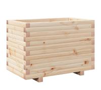 vidaXL Garden Planter Outdoor Flower Pot Patio Planter Pot Solid Wood Pine