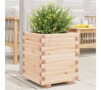 vidaXL Garden Planter Outdoor Flower Pot Patio Planter Pot Solid Wood Pine
