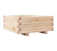 vidaXL Garden Planter Outdoor Flower Pot Patio Planter Pot Solid Wood Pine