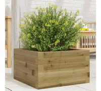 vidaXL Garden Planter Outdoor Flower Pot Planter Pot Impregnated Wood Pine