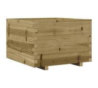 vidaXL Garden Planter 70x70x49.5 cm Impregnated Wood Pine 847367, Brown